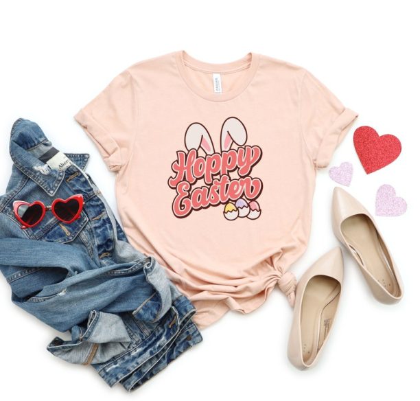 Happy Easter Shirt, Cute Easter Day Shirt, Easter Day Shirt, Bunny Shirt, Happy Easter Day Shirt,Easter Egg Shirt