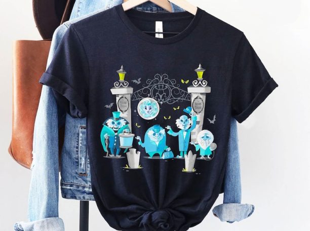 Beware Of Hitchhiking Ghosts The Haunted Mansion Shirt / Foolish Mortal Disney T-shirt / Walt Disney World