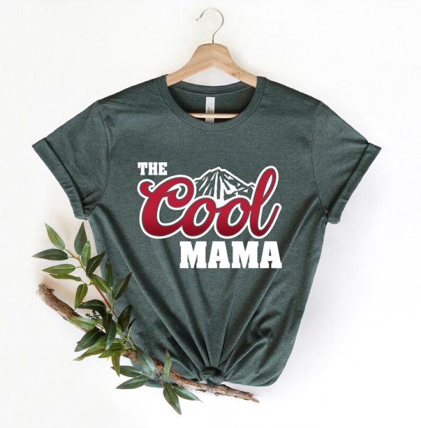 The Cool Mama, Cool Mama Shirt, Mama Tee, Hippie Mother Tee, Girl Mom Shirt, Mommy Shirt, Gift for Mom, Mothers Day,Mom Shirt,Mom to be