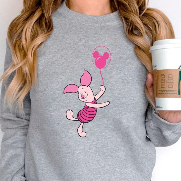 Disney Piglet Sweatshirt - Winnie The Pooh Shirt - The Pooh Shirt - Winnie The Pooh Family - The Pooh And Friends Shirt