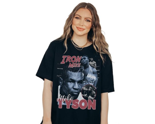 Vintage Mike Tyson Iron Mike T-shirt, Mike Tyson Shirt, Iron Mike Graphic Tee, Boxing Sport Legend Unisex T Shirt