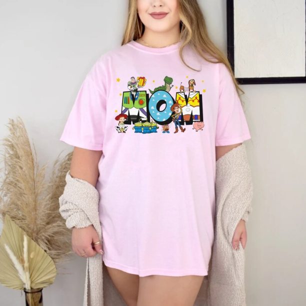 Disney Toy Story Mom Comfort Colors® Shirt, Disney Family Custom Shirt, Mothers Day Mom Shirt, Disneyworld Shirt