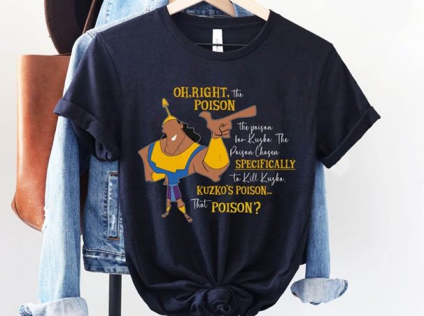 Emperor's New Groove Kronk Kuzco Poison Shirt / Disney Characters Tee / Walt Disney World / Disneyland Trip Outfits