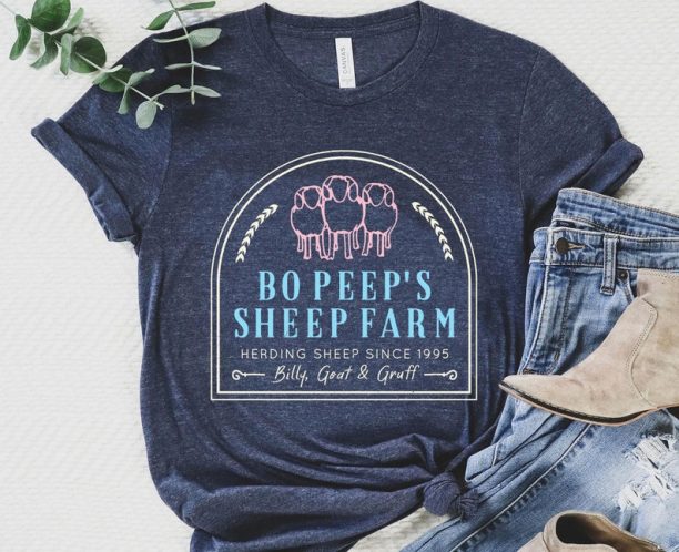 Disney Pixar Toy Story Bo Peep?s Sheep Farm Shirt / Toy Story Billy, Goat and Gruff Tee / Walt Disney World