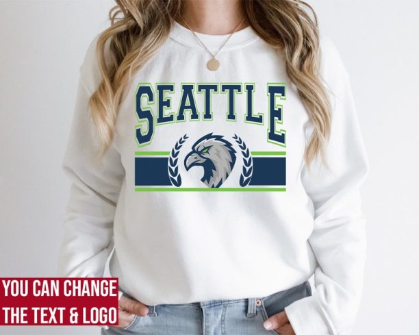 Seattle Football Sweatshirt | Seattle Football shirt | Vintage Style Seattle Football Sweatshirt | Seattle Fan Gift