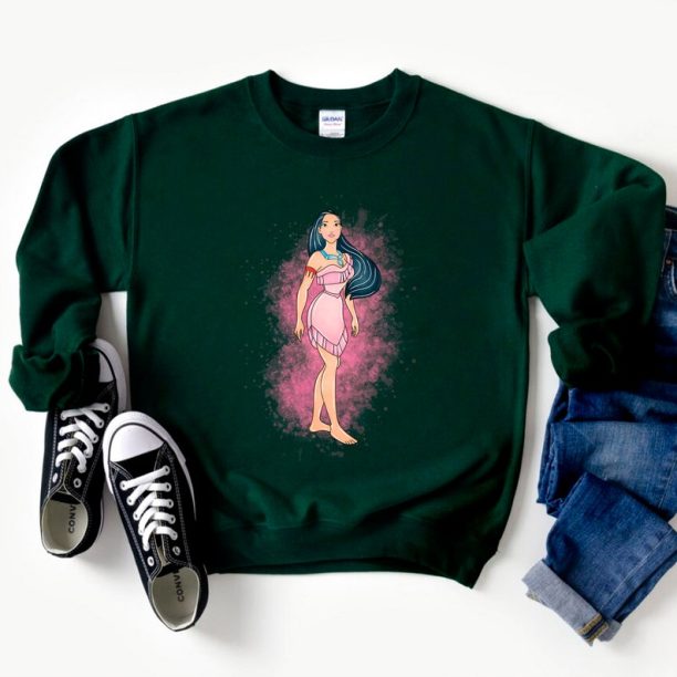 Disney Pocahontas Sweatshirt - Pocahontas Shirt - Disney Pocahontas Shirt - Pocahontas Fan Shirts