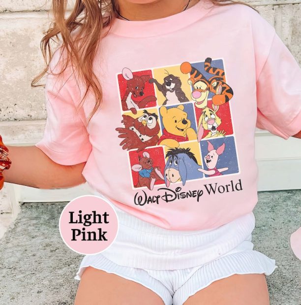 Disney Pooh Bear and Friends Shirt, Pooh and Co, Disney Matching, Disneyland Shirt, Disney Woman Shirt