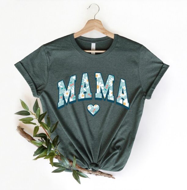 Retro Mama Shirt, Daisy Mama Shirt,Mommy Shirt,Gift for Mom,Gift for Her,Mothers Day,Mom Life Shirt,Mom to be Shirt, Mom Life,Mother Life