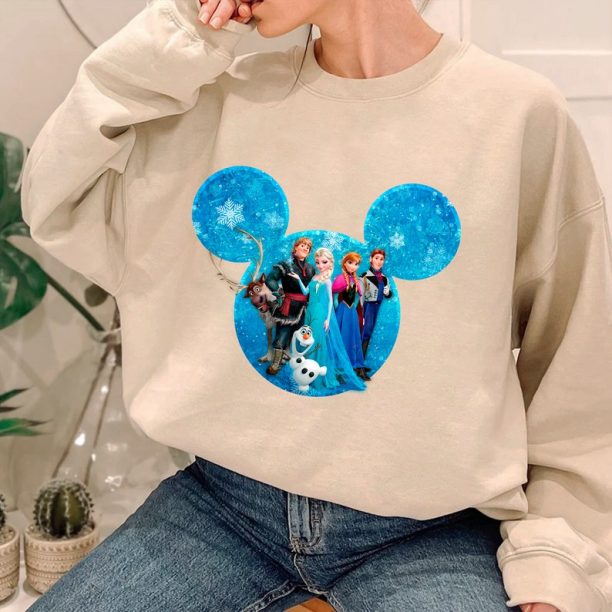 Disney Princess Elsa Sweatshirt - Frozen Elsa Anna Shirt - Disney Princess Elsa Shirt - Frozen Magic Kingdom Shirt