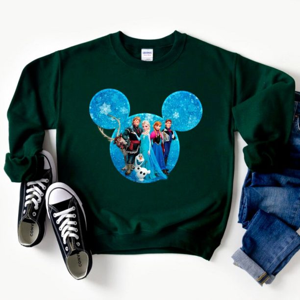 Disney Princess Elsa Sweatshirt - Frozen Elsa Anna Shirt - Disney Princess Elsa Shirt - Frozen Magic Kingdom Shirt