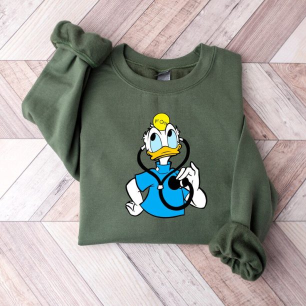 Donald Duck Sweatshirt, Disney Shirts, Disney Vacation Shirt, Disneyworld Shirts, Disney Family Shirts