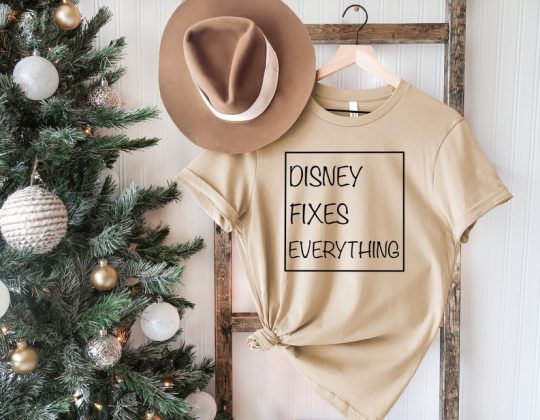 Disney Fixes Everything T-Shirt, Everything is Perfect With Disney Shirt, Disney Trip Shirt, Disney Gift Shirt, Disney Vacation Tee