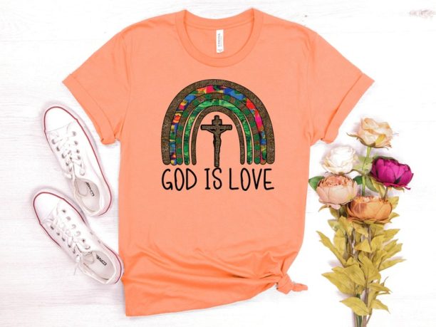 God Is Love Shirt, Faith Shirt, Bible Shirt, Religious Shirt, God Tshirt, Faith Tshirt, Unisex Shirt, Religious Gift