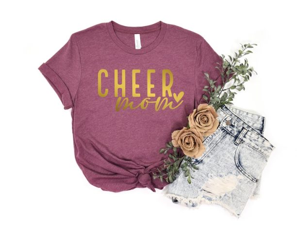 Cheer Mom Shirt, Cheer Mom T-Shirt, Mothers Day T-Shirt, Cheer Mom Gift, Gift For Mothers Day, Cheer Mom Sweatshirt, Cheer Mom Hoodie