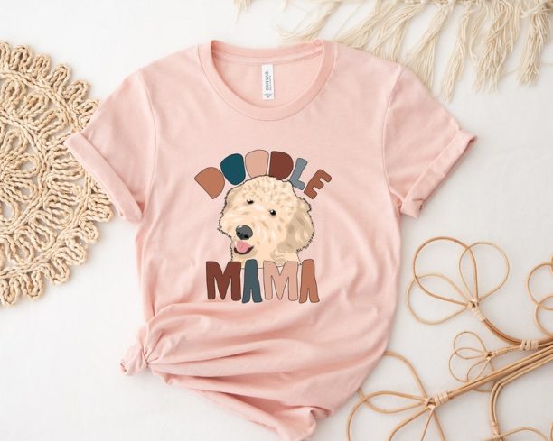 Golden Doodle Mama Shirt, Doodle shirt, Doodle Mom, Goldendoodle dog Gifts, Goldendoodle Tee, Dog Mama Gifts