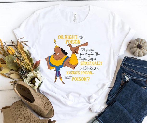 Emperor's New Groove Kronk Kuzco Poison Shirt / Disney Characters Tee / Walt Disney World / Disneyland Trip Outfits