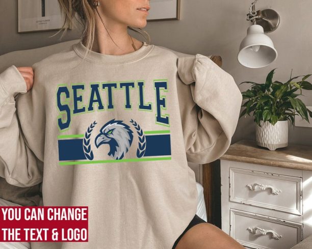 Seattle Football Sweatshirt | Seattle Football shirt | Vintage Style Seattle Football Sweatshirt | Seattle Fan Gift