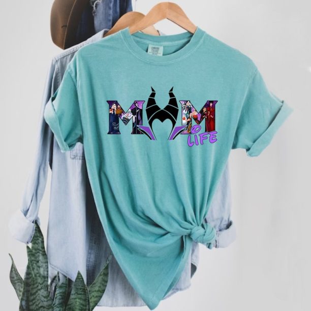 Disney Mom Maleficent Comfort Colors® Shirt, Disney Villain Mom Shirt, Disney Mothers Day Shirt, Funny Mom Shirt