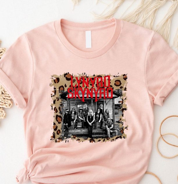 Lynyrd Skynyrd Rock n' Roll T Shirt, Distressed Lynyrd Skynyrd Shirt, Rock n' Roll Shirt, Old School Rock Shirt, Vintage T Shirt, Rock Music