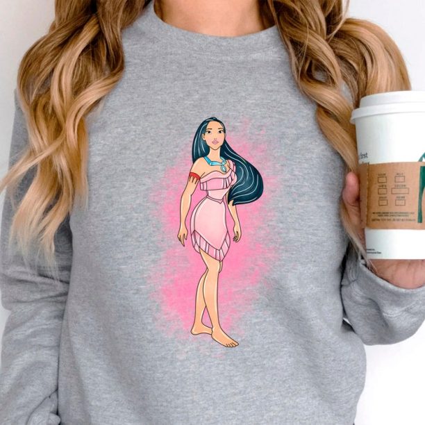 Disney Pocahontas Sweatshirt - Pocahontas Shirt - Disney Pocahontas Shirt - Pocahontas Fan Shirts