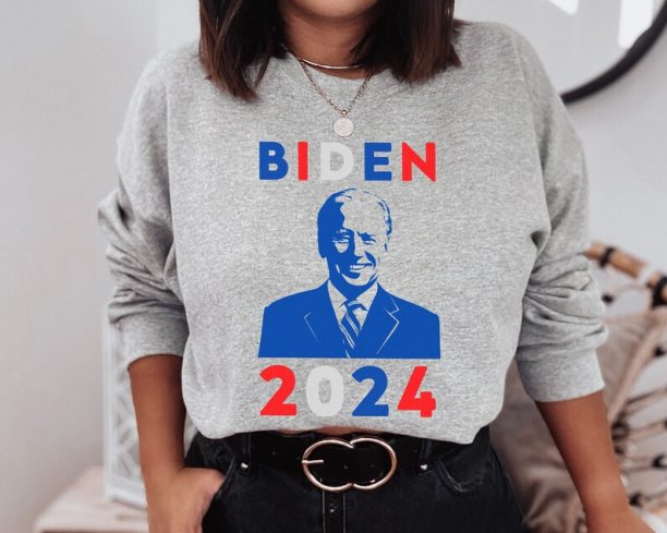 Biden 2024 Sweatshirt, Joe Biden Sweatshirt, Political Hoodie, Biden Sweatshirt, Biden 2024, Biden President Sweatshirt