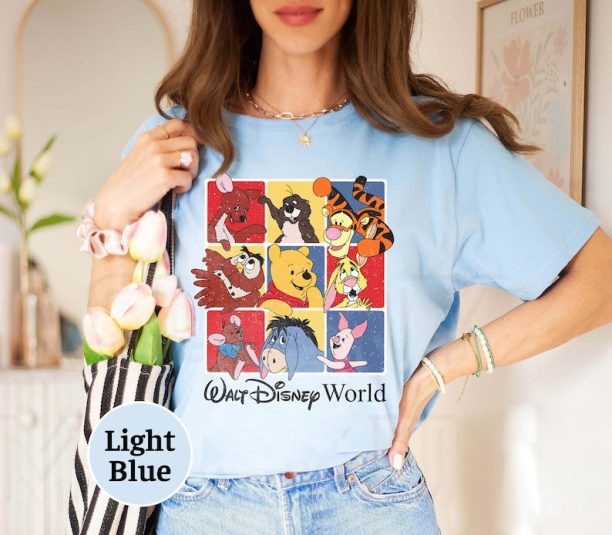 Disney Pooh Bear and Friends Shirt, Pooh and Co, Disney Matching, Disneyland Shirt, Disney Woman Shirt