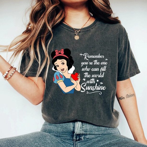 Disney Princess Comfort Colors Shirt, Disney Girls Shirt, Cinderella, Rapunzel, Disney Family Shirt, Disneyworld Shirt