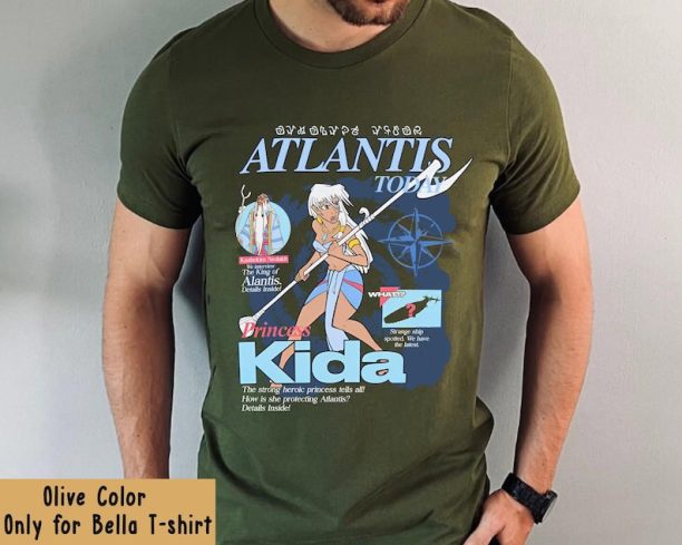 Disney Magazine Cover Atlantis Kida Shirt / Disney Princess Kida T-shirt / Disney Birthday / Walt Disney World