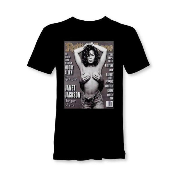 Janet Jackson Tee | Ohhh The 90s | Janet Jackson Mag Tshirt | Janet Jackson Concert Tee | Graphic Tshirt | Black Tshirt