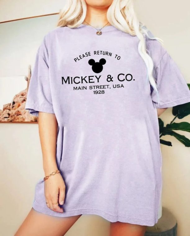 Disney Return To Mickey & Co. Comfort Colors® Shirt, Disney Family Trip Shirt, Disney Vacation Shirt, Disneyworld Shirt