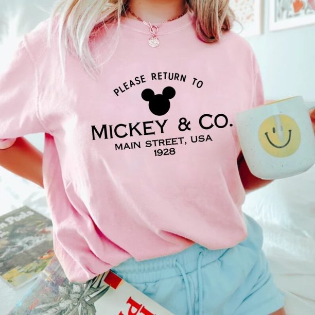 Disney Return To Mickey & Co. Comfort Colors® Shirt, Disney Family Trip Shirt, Disney Vacation Shirt, Disneyworld Shirt