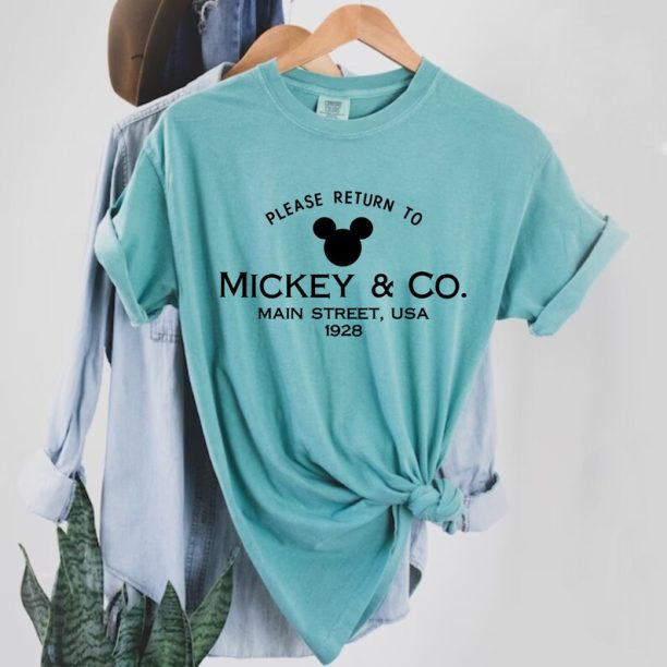 Disney Return To Mickey & Co. Comfort Colors® Shirt, Disney Family Trip Shirt, Disney Vacation Shirt, Disneyworld Shirt