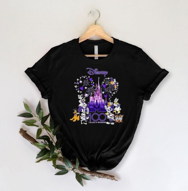 Disney 100 Years Of Wonder Shirt, Disney 100th Anniversary Shirt, Disney Magic Castle Shirt, Disney Family Matching