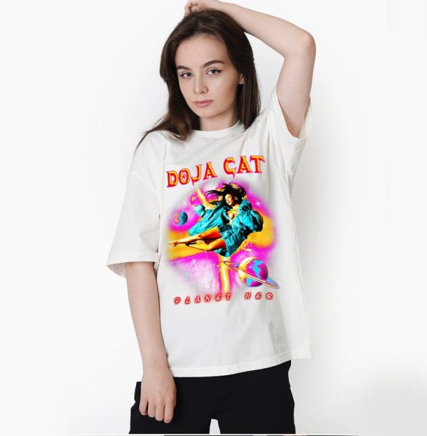 Doja Cat Planet Her Retro t shirt, Doja Cat Kiss Me More Vintage 90s T shirt, Vintage Bootleg Sweatshirt