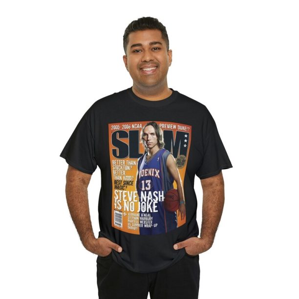 Steve Nash Phoenix Suns NBA Slam Cover Tee