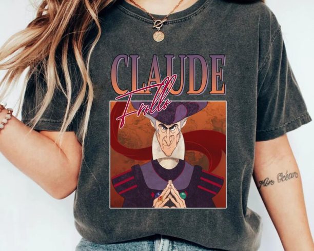 Disney Judge Claude Frollo Shirt / The Hunchback Of Notre Dame T-shirt / Disney Birthday / Hollywood Studios Tee