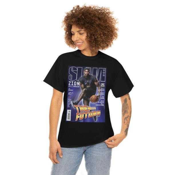 Zion Williamson New Orleans Pelicans NBA Slam Cover Tee Shirt