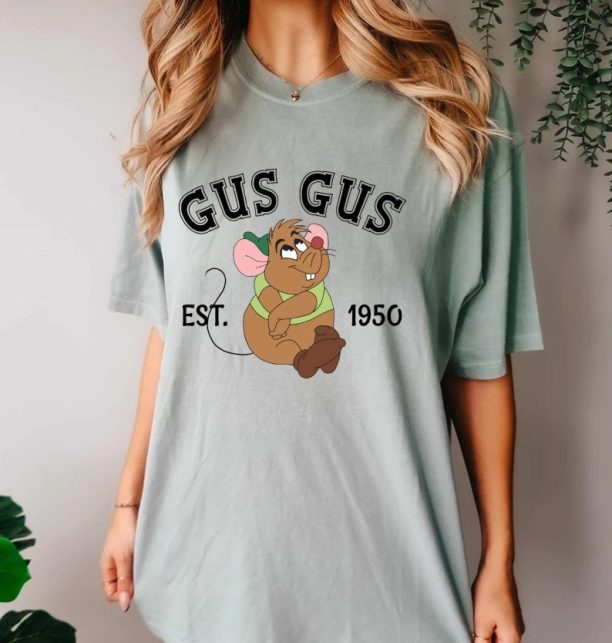 Disney Gus Gus Comfort Colors® Shirt, Lookin' Like A Snack Gus-Gus Shirt, Disney Cindrella Shirt, Disney Family Shirt