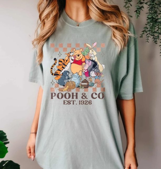 Disney Pooh & Co 1926 Comfort Colors® Shirt, Winnie The Pooh Shirt, Disney Pooh Bear Shirt, Disneyworld Shirt