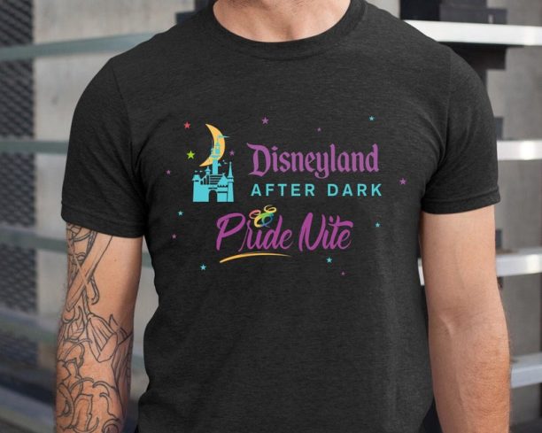 Disneyland After Dark Pride Nite T-shirt / Mickey Mouse Head Lgbt Shirt / Disney Pride T-shirt / Disney Gay Lesbian