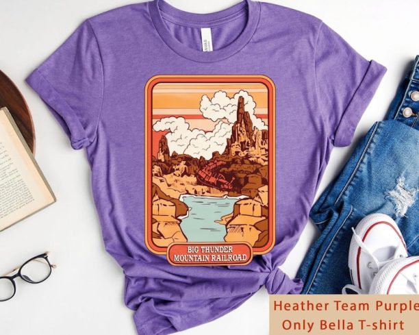 Disneyland Big Thunder Mountain Railroad Shirt / Disney Birthday / Magic Kingdom Park / Walt Disney World