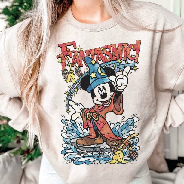 Disney Fantasmic shirt, Mickey Fantasia Sorcerer Mickey Stay Magical shirt, Fantasmic Disney's Hollywood Studios shirt