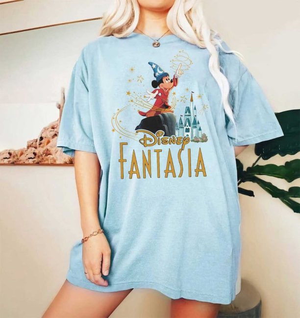 Disney Fantasia Shirt, Retro Disney Castle Shirt, Mickey Stay Magical Hollywood Studios, Disney Family Vacation 2023