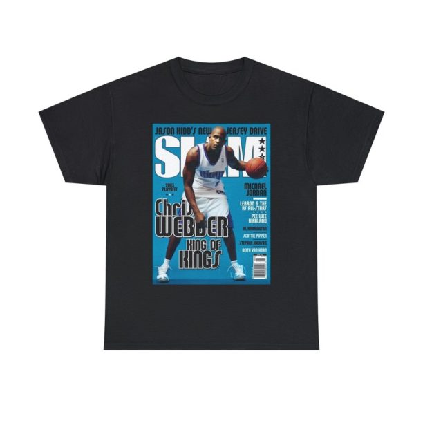 Chris Webber Sacramento Kings NBA Slam Cover Tee
