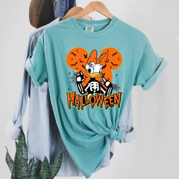 Halloween Disney Family Comfort Colors® Shirt, Halloween Mickey And Friends shirt, Disneyland Halloween shirt