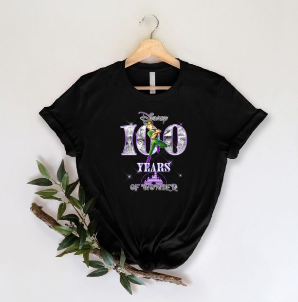 Disney Peter Pan Lover Shirt, Disney Trip 2023 Shirt, Disney Family Shirt, 100th Disney Anniversary Shirt