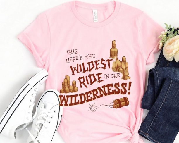 Big Thunder Mountain Railroad Shirt / The Wildest Ride In The Wilderness T-shirt / Disney Birthday / Walt Disney World