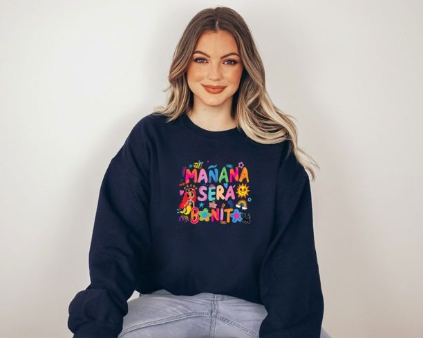 Funny Mañana Sera Bonito Sweatshirt,Manana Sera Bonito Album Sweatshirt, Unisex Sweatshirt,KaroL G Gift,Karol G Red Hair