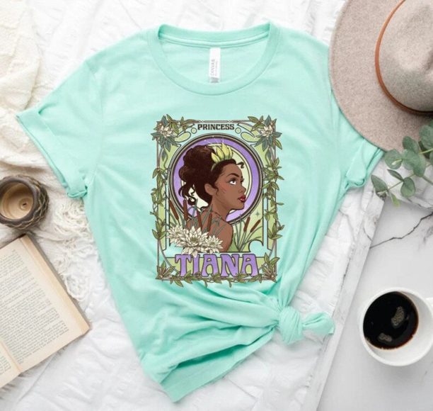 Disney Princess Tiana Comfort Colors® Shirt, Disney Princess Shirt, Disney Princess Shirt