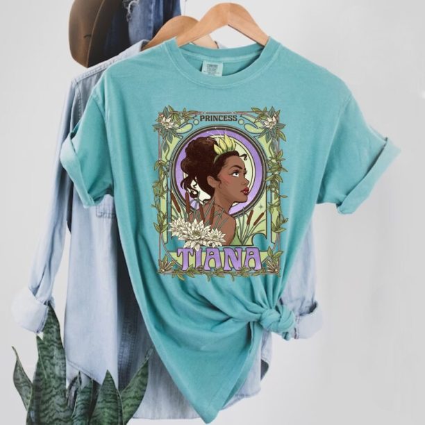 Disney Princess Tiana Comfort Colors® Shirt, Disney Princess Shirt, Disney Princess Shirt